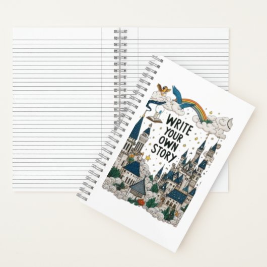 Schrijf je eigen verhaal notitieboek (Binnen)