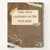 Schrijf je eigen verhaal notitieboek (Achterkant)