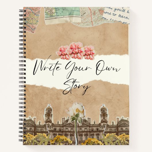 Schrijf je eigen verhaal notitieboek (Voorkant)