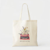 Schrijf je eigen verhaal, schrijvers tote bag (Voorkant)