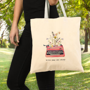 Schrijf je eigen verhaal, schrijvers tote bag
