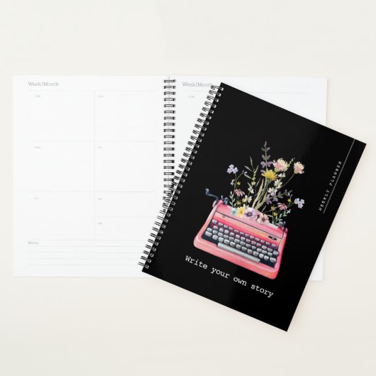 Schrijf je eigen verhaal, Weekly Diary Planner (Display)