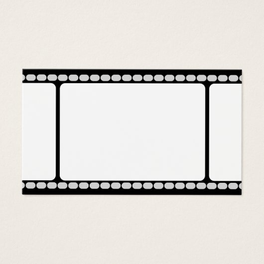 Schrijf je favoriete film! Wedding Guest Idee Visitekaartje (Voorkant)