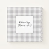 Schrijf je in voor het journaal notitieboek (Achterkant)