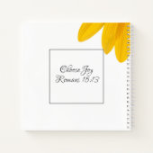 Schrijf je in voor het journaal notitieboek (Achterkant)