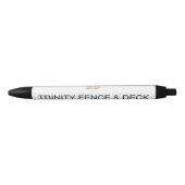 Schrijf je nalatenschap met Trinity Zwarte Inkt Pen (Voorkant)