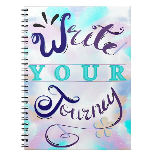 "Schrijf je reis" Mindful Journal Notitieboek (Voorkant)