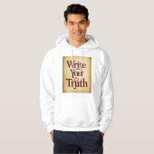 Schrijf je Waarheid 3 Hoodie (Voorkant volledig)