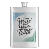Schrijf je waarheid flacon (Voorkant)