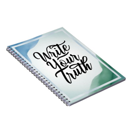 Schrijf je waarheid notitieboek (Rechterzijde)