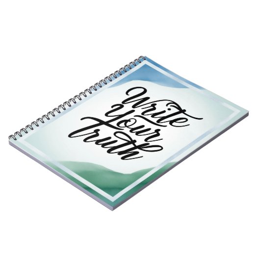 Schrijf je waarheid notitieboek (Linkerzijde)