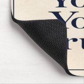 Schrijf je waarheid optie 2 muismat (Hoek)