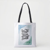 Schrijf je Waarheid optie 3 Tote Bag (Voorkant)