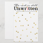 Schrijf me artikelen briefpapier (Voorkant / Achterkant)