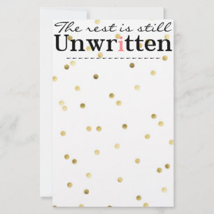 Schrijf me artikelen briefpapier