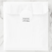 Schrijf me een gedicht sticker (Tas)