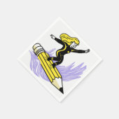 Schrijf met je gedachten servet (Hoek)