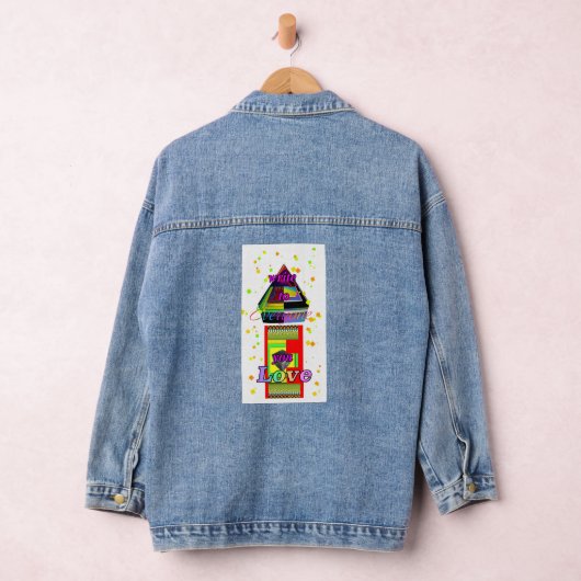 Schrijf naar iemand van wie je houdt denim jacket (Hangar)
