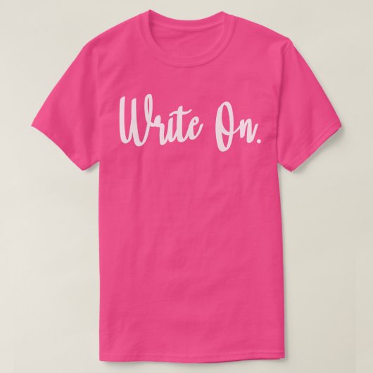 Schrijf op 1 t-shirt (Design voorkant)