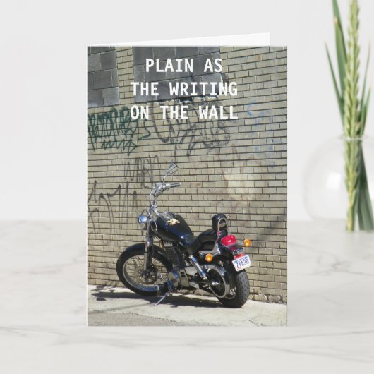 SCHRIJF OP DE BEDANKT! BEDANKKAART (Voorkant)