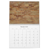 Schrijf op de muur kalender (Jan 2026)