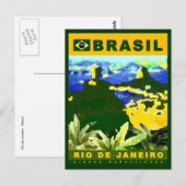 Schrijf over Rio de Janeiro stad Briefkaart (Voorkant / Achterkant)