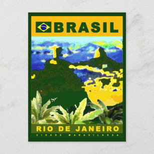 Schrijf over Rio de Janeiro stad Briefkaart