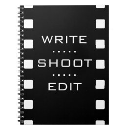 Schrijf, Schiet, Bewerk - Filmnotitieboek Notitieboek