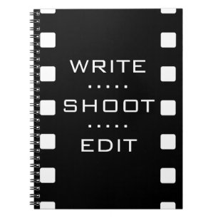 Schrijf, Schiet, Bewerk - Filmnotitieboek Notitieboek