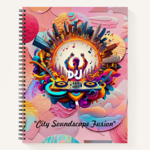 "Schrijf stedelijke symfonie" Notitieboek