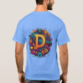 Schrijf titel en beschrijving voor T-shirt design (Achterkant)