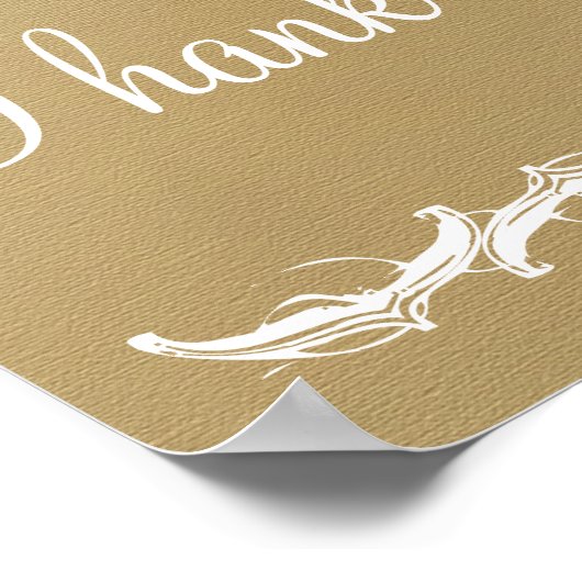 Schrijf uw adres op het taaie trouwerijbord poster (Hoek)