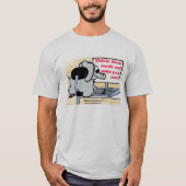 Schrijf Uw Eigen Bericht op het Shirt (Voorkant)