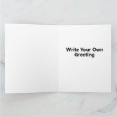 Schrijf Uw Ewn Greeting Folded Kaart (Binnen)