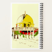 Schrijf uw reis: Dome of the Rock Notitieboek (Achterkant)