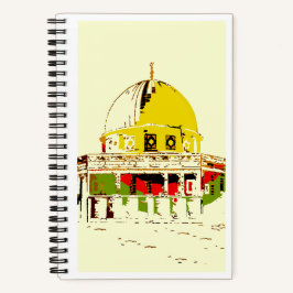 Schrijf uw reis: Dome of the Rock Notitieboek