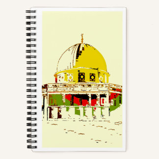 Schrijf uw reis: Dome of the Rock Notitieboek