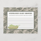 Schrijfbaar advies Kaart ARMY ACU Camoflauge Digit (Voorkant)