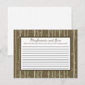 Schrijfbaar advies Kaart Bamboe Bliss (Voorkant / Achterkant)