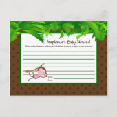 Schrijfbaar advies Kaart MonkeySwing Oerwoud Safar (Voorkant)