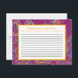 Schrijfbaar advies Kaart Paarse Palace Nederland<br><div class="desc">Deze schattige schrijfbare advieskaarten zijn een perfecte aanvulling op elke bruiloft. Geef deze kaarten gewoon door aan uw gasten, samen met de mooie puntige Sharpie pennen. Uw gasten kunnen dan om het even welk advies opschrijven zij voor de nieuwe bruid en groom hebben. Deze worden afgedrukt met een formaat van...</div>