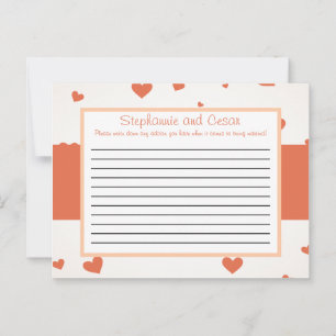 Schrijfbaar Advies Kaart Pinguïn Liefde/Harten Pea