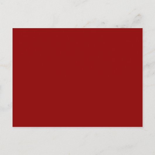 Schrijfbaar Advies Kaart Raspberry Crimson Rood (Achterkant)
