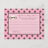 Schrijfbaar advies Kaart roze contactsleutel (Voorkant)