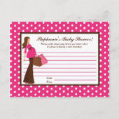 Schrijfbaar advies Kaart Roze Mod Mam Polka Dots (Voorkant)