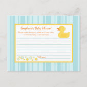 Schrijfbaar advies Kaart Rubber troebele bubbels (Voorkant)