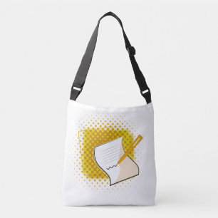 Schrijfbalk Crossbody Tas
