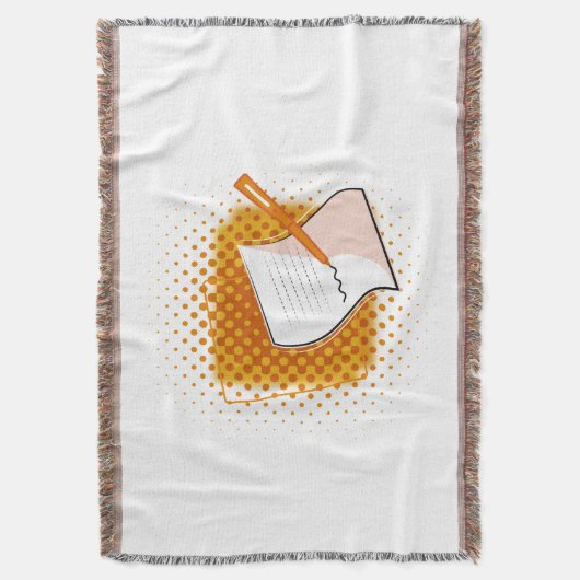 Schrijfbalk Deken (Voorkant Verticaal)