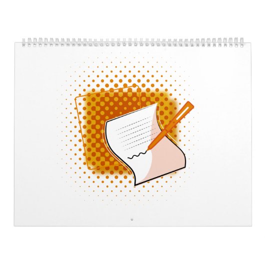 Schrijfbalk Kalender (Hoes)