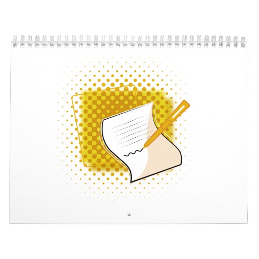 Schrijfbalk Kalender (Hoes)